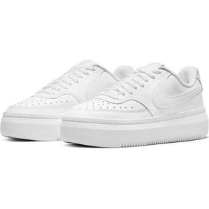 Nike Womens Court Vision Alta Sneakers (Dames |grijs/wit)