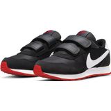 Nike MD Valiant, sneakers voor jongens, Black White Dark Smoke Grey University Red, 34 EU