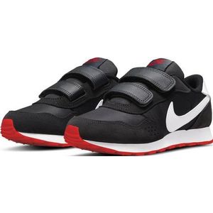 Nike Md Valiant Sneakers voor kinderen, uniseks, Black White Dark Smoke Grey University Red, 27 EU