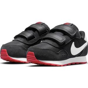 Nike Md Valiant Sneakers voor kinderen, uniseks, Black White Dark Smoke Grey University Red, 27 EU