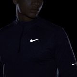 Nike Dri-Fit Element Half-Zip Lauftop Herren - Blau, Größe XL