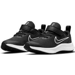 Nike Star Runner 3 Zwarte Sportschoen Kids - Maat 28.5