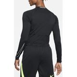 Nike Pro Dri-FIT Herentop met lange mouwen en strakke pasvorm - Zwart