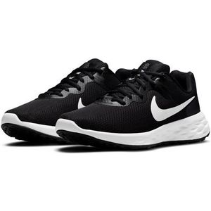 Hardloopschoenen voor Volwassenen Nike DC3728 003 Revolution 6 Zwart Schoenmaat 44.5