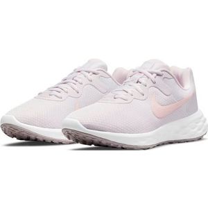 Nike - Revolution 6 Nn - Hardloopschoenen - Light Violet/Champagne-White - Textiel