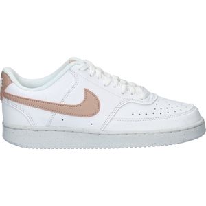 Nike - Court Vision Low Next Nature - Damesschoenen - Zwart - Gerecycled Materiaal