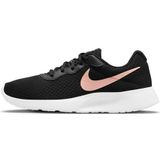 Nike Tanjun damessneakers zwart/Mtlc rood bronzen barely volt-wit, 39 EU