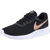 NIKE Tanjun Sneakers Dames - Black / Mtlc Red Bronze / Barely Volt / White - EU 40