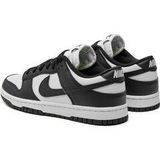 Nike Dames Dunk Low Sneaker, 2.5 UK Wit/Zwart, Wit Zwart, 35.5 EU