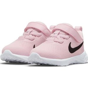 NIKE Revolution 6 TDV Sneakers Kinderen - Pink Foam / Black - EU 40 2/3