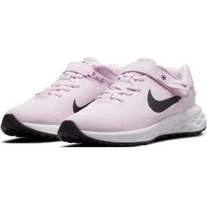 Nike Revolution 6 FlyEase Eenvoudig aan en uit te trekken hardloopschoenen voor kids (straat) - Roze