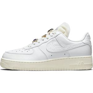 Nike - Air Force 1 Low Premium - Damesschoen - Grijs - Leer