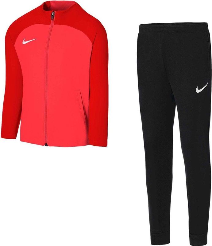 Nike - Lk Nk Df Acdpr Trk Suit - Trainingspak - Bright Crimson/Black/White