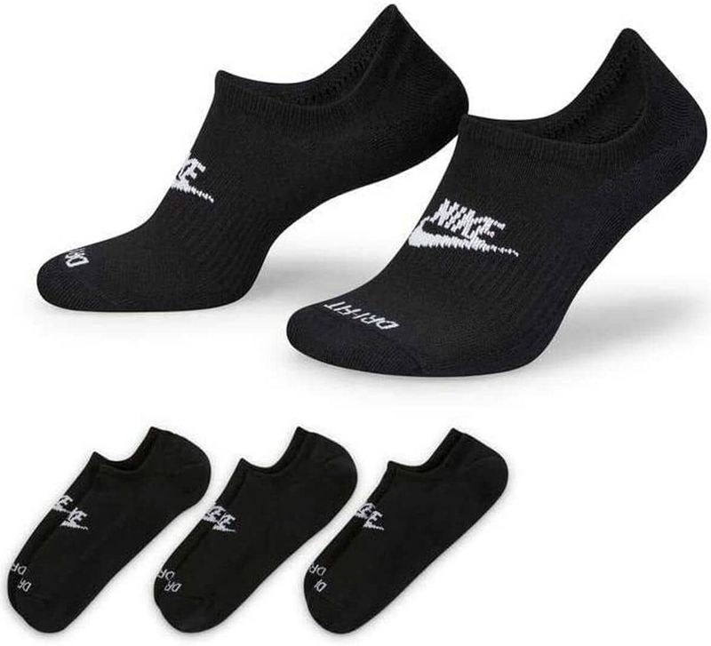 3 paar Nike Everyday Plus gedempte footiesokken Dri-Fit DN3314