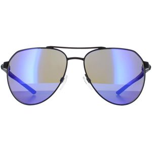 Nike Club Negen DQ0799 012 satijn zwart grijs ultraviolet zonnebril | Sunglasses