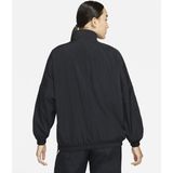 Nike - Tracksuit Jas - Zwart - Nylon - Met Hoge Kraag