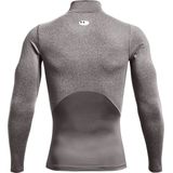 Under Armour Cold Gear Ondershirt - Grijs - 87% Polyester/13% Elastaan