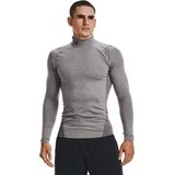 Under Armour Cold Gear Ondershirt - Grijs - 87% Polyester/13% Elastaan