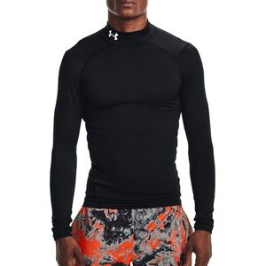 Under Armour UA CG Armour compressie Mock Heren Thermoshirt Zwart