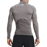 Under Armour UA CG Armour compressie Mock Heren Thermoshirt - Grijs