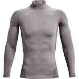 Under Armour UA CG Armour compressie Mock Heren Thermoshirt - Grijs