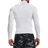 Under Armour - Cold Gear - Compressieshirt - Wit - Dubbellaagse Stof