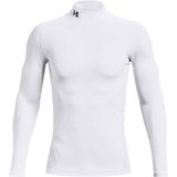 Under Armour - Cold Gear - Compressieshirt - Wit - Dubbellaagse Stof