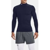 Under Armour - UA CG Armour Comp Mock - Thermoshirt - Zwart