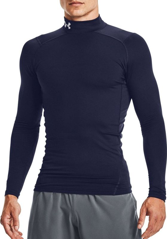 Under Armour - UA CG Armour Comp Mock - Thermoshirt - Zwart