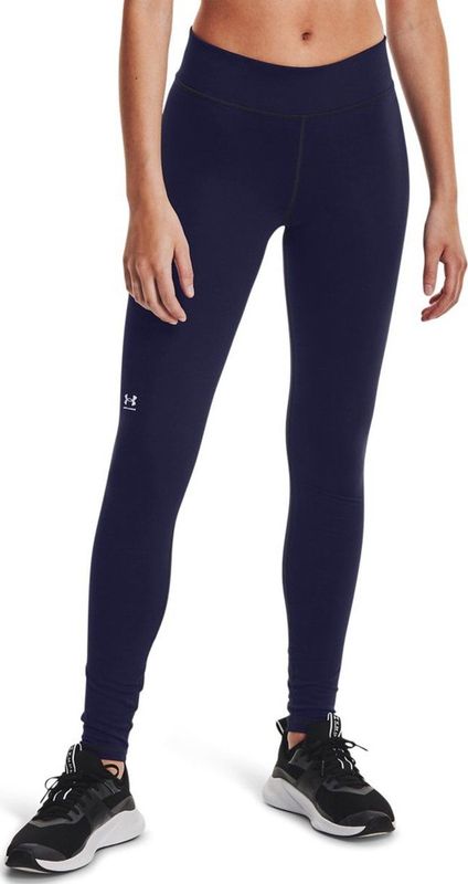 Under Armour Damen UA Authentics Leggings Midnight Navy (US LG)