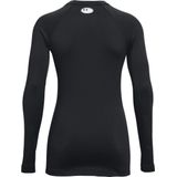 Under Armour CG Authentics Crew Dames Thermoshirt Zwart