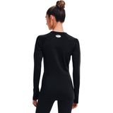Under Armour CG Authentics Crew Dames Thermoshirt Zwart