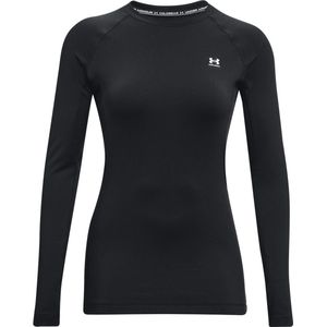 Under Armour CG Authentics Crew Dames Thermoshirt Zwart