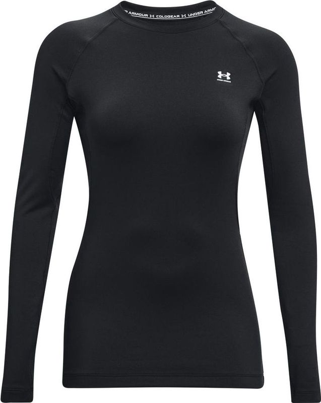 Under Armour CG Authentics Crew Dames Thermoshirt Zwart