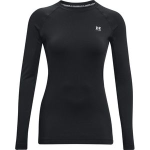 Under Armour CG Authentics Crew Dames Thermoshirt - Zwart