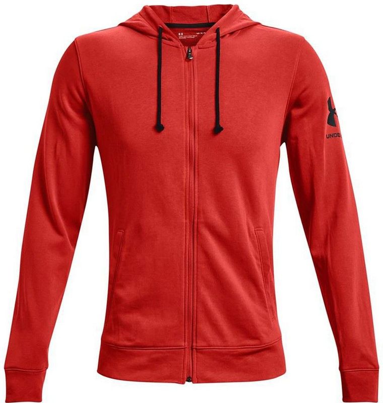 Under Armour - Terry - Sportjas - Rood - Heren
