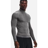 Under Armour Heatgear Armour Comp Mock T-shirt Met Lange Mouwen Grijs L Regular Man