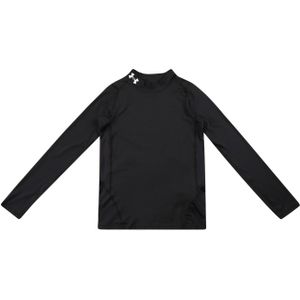 Under Armour - Heatgear Armour Mock - Longsleeve Shirt - Zwart/Wit