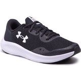 Under Armour UA BGS Charged Pursuit 3, Sneakers jongens, Black/Black/White, 36 EU