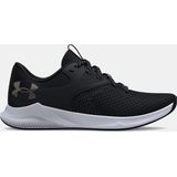 Under Armour Charged Aurora 2 Cross Trainer voor dames, zwart 001 warm zilver metallic