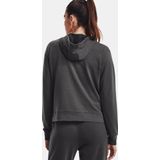 Under Armour - Rival Terry FZ - Hoodie - Donkergrijs - 5% Elastaan