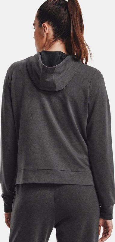 Under Armour - Rival Terry FZ - Hoodie - Donkergrijs - 5% Elastaan