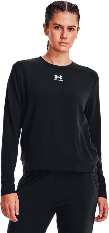 Under Armour Rival Terry Sweatshirt Zwart Vrouw