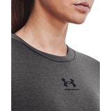 Under Armour Rival Terry Sweatshirt Grijs Vrouw