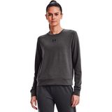 Under Armour Rival Terry Sweatshirt Grijs Vrouw