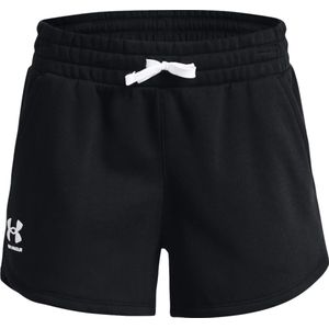 Under Armour Rival Fleece Short 1369858-001, Vrouwen, Zwart, Shorts, maat: XS