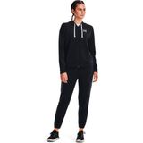 UNDER ARMOUR Rival Terry Joggingbroeken Dames - Black / White