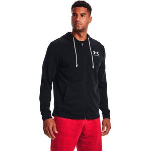 Under Armour Rival Terry Lc Sweatshirt Met Volledige Rits Rood,Zwart Man