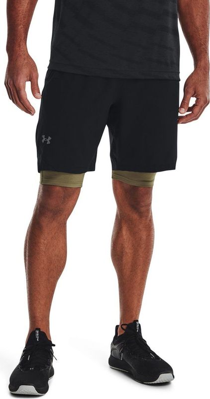 Under Armour Vanish Woven Shorts-Zwart / / Pitch Grey