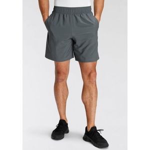 Under armour woven graphic short in de kleur grijs.